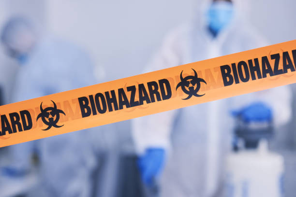 Professional Blood Cleanup technician working in Maple Valley, WA